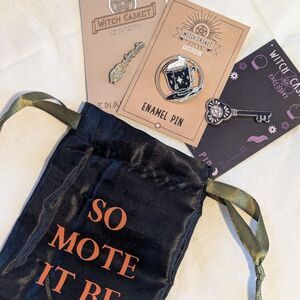 NEW Witchy Pin Bundle With Bag